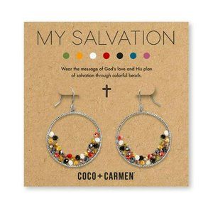 COCO + CARMEN Salvation Earrings - Silver